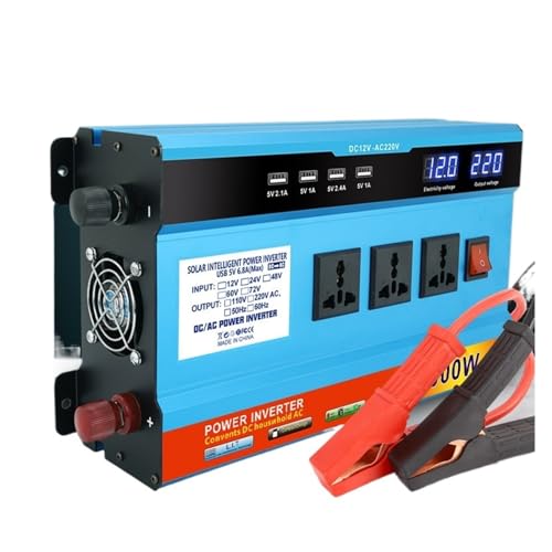 Onduleur de voiture 12V pour recharger un ordinateur portable sur la route