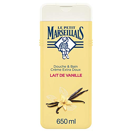 Le Petit Marseillais Crema de Ducha y Baño Extra Suave Leche de Vainilla 650ml