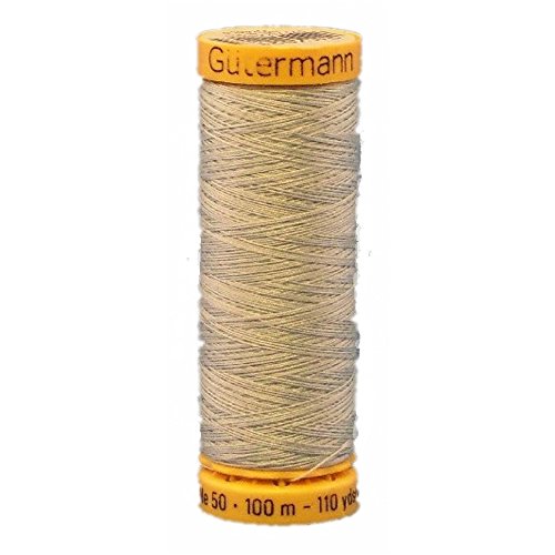 Hilo de Coser Algodón Natural 100% Gütermann Azul Claro miniatura 1
