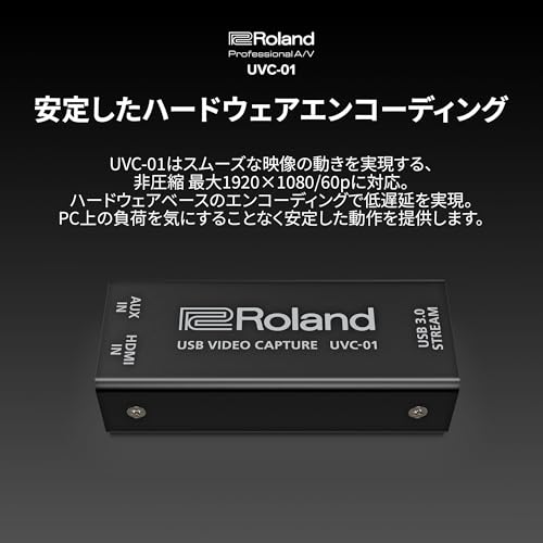 Roland(ローランド) UVC-01 HDMI-USBビデオキャプチャ の商品画像 3