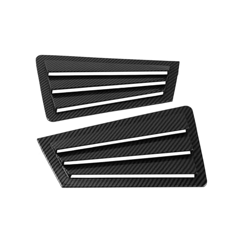 Persiennes de vitre latérale arrière de voiture carbone pour Mazda 3