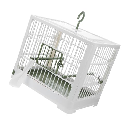 GRIRIW Bird Travel Cage Portable Bird Carrier Stand Parrot Toys Parakeets Parrots Pigeon Supplies Easy to Carry
