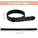 2PCS Wrist Measuring Tool Set, Wrist Sizer Bracelet Gauge for Jewelry Measurement, Adjustable Bangle Sizing Tool (Black, White)