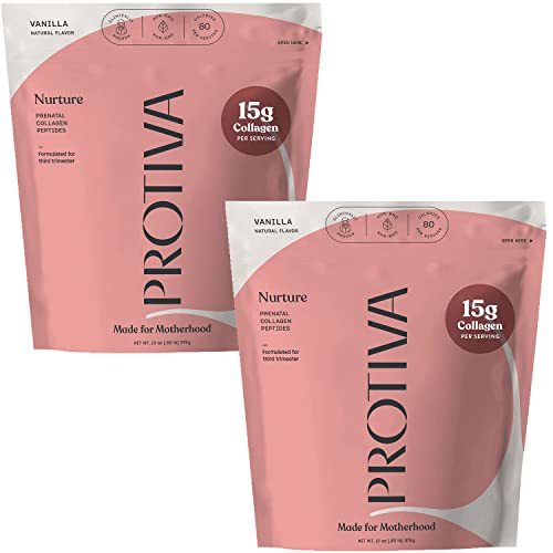 PROTIVA Nurture Pregnancy Collagen Powder Vanilla #TOP17