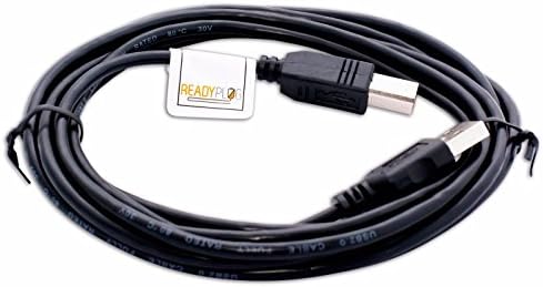 ReadyPlug USB Cable Compatible with HP Envy 4500 Wireless Color Photo Printer (10 Feet, Black)