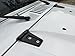 Hooke Road Black Hood Hinge Cover for 2007-2018 Jeep JK Wrangler & Unlimited - Pack of 2