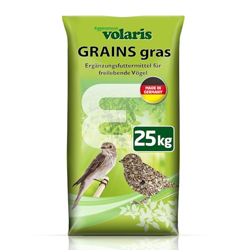 Eggersmann Volaris 25 kg de Grains Gras | Nourriture pour Oiseaux Sauvages Toute l'année | Nourriture dispersée Riche en Graisses pour Toutes Les espèces d'oiseaux