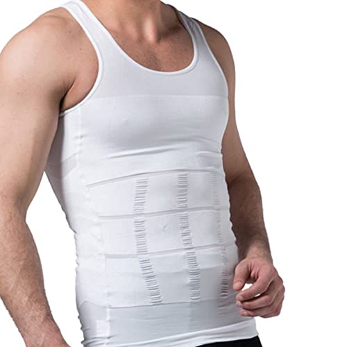 Ropa interior adelgazante de hombre con chalecos moldeadores y camisetas sin mangas de compresión