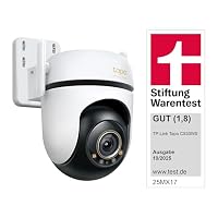 Tapo C530WS 360° Überwachungskamera Außen, 3K 5MP, Starlight Farbe Nachtsicht, KI-Erkennung, Bewegungsverfolgung, WLAN oder Ethernet, microSD-Karte bis zu 512 GB – Ansicht 2