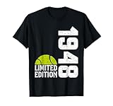 Photo Gallery compleanno 1948 tennis edizione limitata nato nel 1948 maglietta Photo Gallery compleanno 1948 tennis edizione limitata nato nel 1948 maglietta