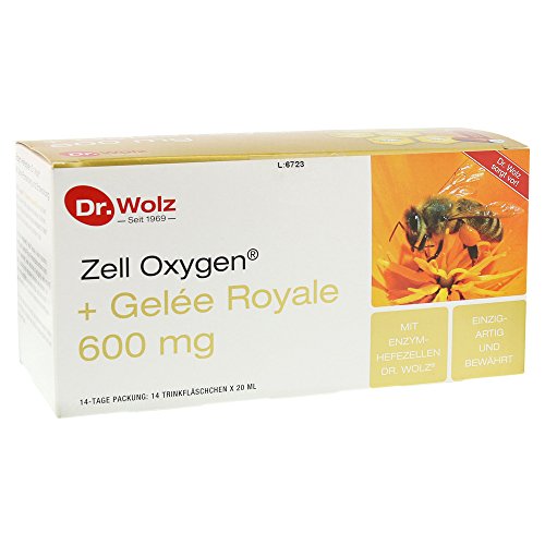 ZELL OXYGEN + Gelee Royale 600 mg Trinkampullen 14X20 ml