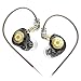 Yinyoo Auriculares KZ EDX Pro con 1DD, EDX Pro con Cable en los Auriculares HiFi de Graves Profundos con 1DD Nuevo Controlador dinámico de 10 mm con Cable Desmontable (Negro, sin micrófono)…