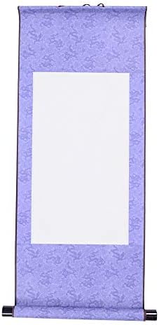 Chinese Xuan Paper Art Wall Scrolls for Sumie and Calligraphy - 1 Pcs Blue