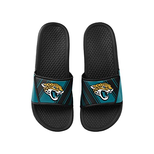 Image of FOCO mens NFL Team Logo Legacy Sport Slide Sandals
