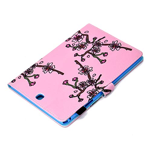 Galaxy Tab A 9.7 Case With Stylus Holder, Newshine Synthetic Leather Anti-Slip Stand Cover Auto Wake/Sleep For 2015 Samsung Galaxy Tab A 9.7 Inch Tablet (Sm-T550 P550) - Wintersweet #TOP7