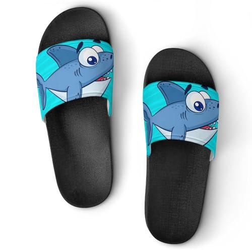 Claquettes Femme Requin en EVA haute densité | Sandales durables et épaisses