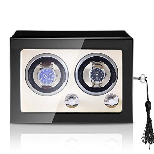 SYWJ Antimagnético Caja enrolladora de Reloj Doble automática Cover