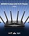 Cudy Tri-Band WiFi 7 BE11000 Router, 6-Stream 10 Gbit/s, 4 × 2,5G-Ports, bis zu 11000 Mbit/s, VPN-Server und -Client, Cudy-App und Mesh, 6 × Hochleistungsantennen, WR11000