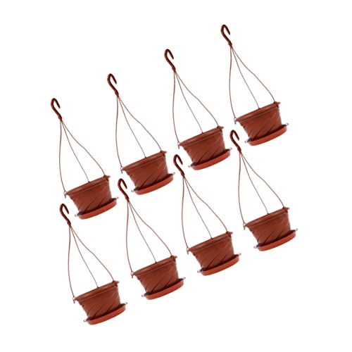 COOPHYA 8juegos Maceta De Pothos Chlorophytum Maceta Colgante para Balcón para Clorofito Colgante Jardinera Contenedor para Plantas para Decorar Exteriores Interiores