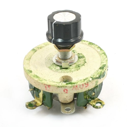 50W 5 Ohm Ceramic Wirewound Potentiometer Volume Control Disk Rheostat