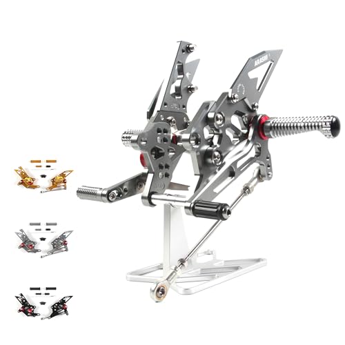 Repose-pieds YA.MA.HA YZF R3 R25 2024-2025 gris pour éviter les glissements
