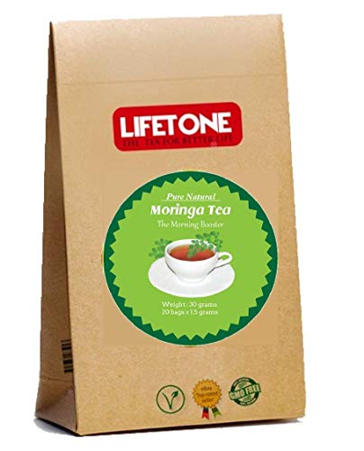 té de moringa, el refuerzo de la mañana 20 bolsitas de té