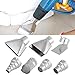 7Pcs 35mm Stainless Steel Heat Gun Nozzles Kits for Hot Air Gun Soldering Station Nozzle Tool Heat Gun Nozzle Attachments