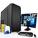 Produktbild SYSTEMTREFF® Komplett PC Set Intel Core i5 9600K 6x4.6GHz | UHD 630 4K | 512GB SSD | 8GB DDR4 RAM | Windows 11 | 27 TFT Monitor | Silent Desktop Paket Computer Rechner für Büro Business Multimedia