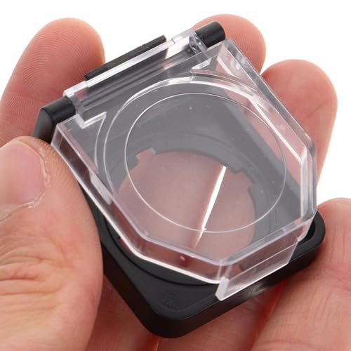 Cubiertas de botón de parada de emergencia resistentes al polvo con tapas transparentes protectoras 4