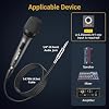 TONOR Professional Vocal Microphone for Singing, Dynamic Handheld Wired Karaoke Mic, Cardioid Studio Microfono with 450 cm/157inch XLR to 1/4 Cable, for Speakers/Mixer Machine/Amp/Speech/Karaoke, D5