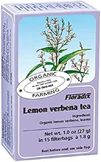 Floradix Lemon Verbena Tea 15 Bags (Pack of 4)