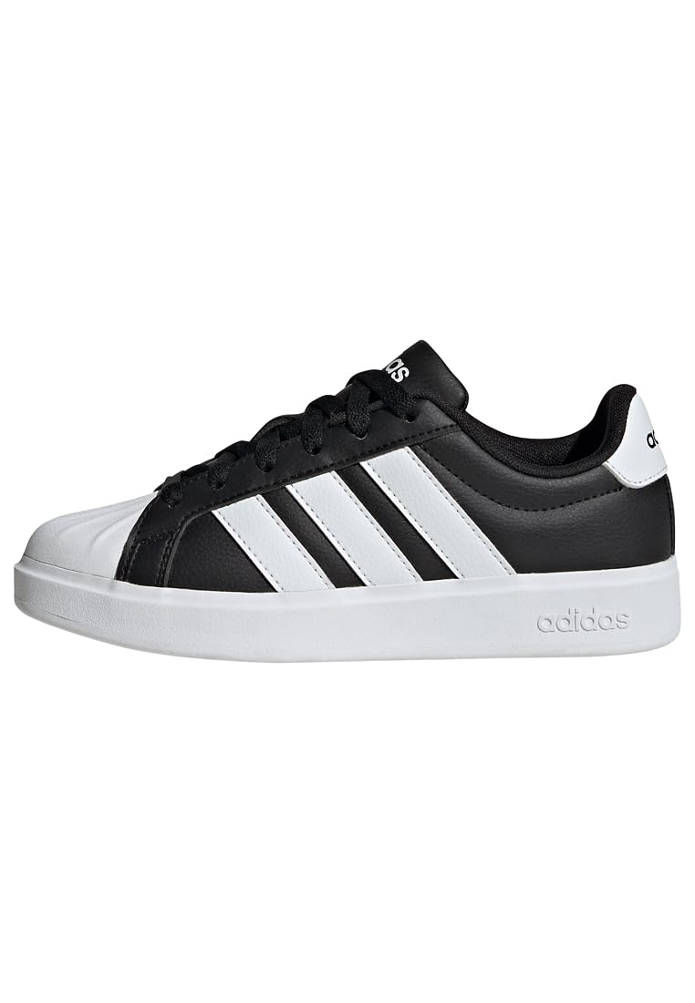 adidas Unisex niños Streettalk Junior Shoes, Core Black/​FTWR White/​FTWR White, 38 EU