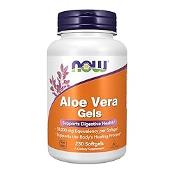 10,000 mg EQUIVALENCY PER SOFTGEL: Aloe vera offers a variety of nutrients, including vitamins, minerals, enzymes, and amino acids SUPPORTS THE BODY'S HEALING PROCESS*: Scientific studies have indicated that aloe can help to support the body’s own he...