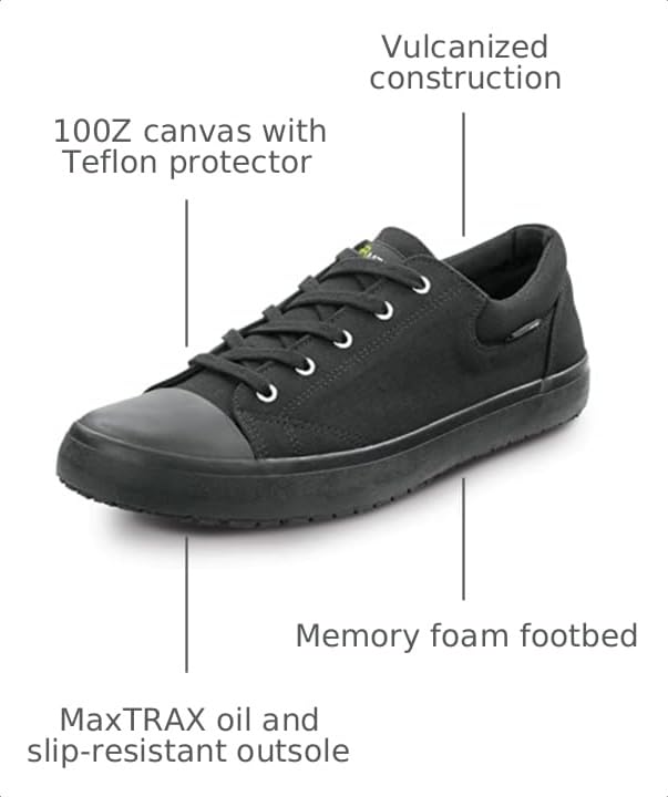 Image of SR Max Huntington, Men's, Skate Style, Slip-Resistant, Soft Toe Work Shoe