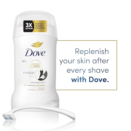 Dove Advanced Care Women's Antiperspirant Stick, 50ml - 72hr Protection - Image 4