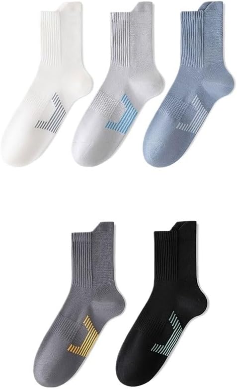 Cotton Mid-calf Socks Spring and Autumn Sweat-absorbing Sockss Men's Versatile Socksing
