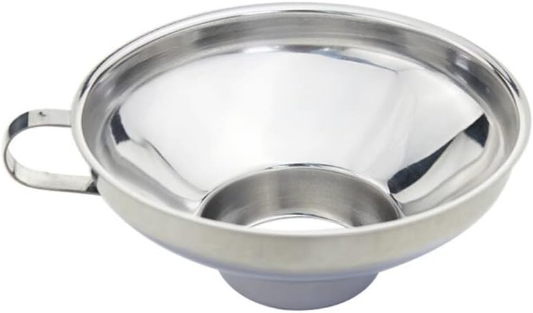 Miniatura 5 de Herramientas de cocina de acero inoxidable de boca ancha para conservas, copa de embudo, filtro de tolva, pepinillos, embudo de mermelada,