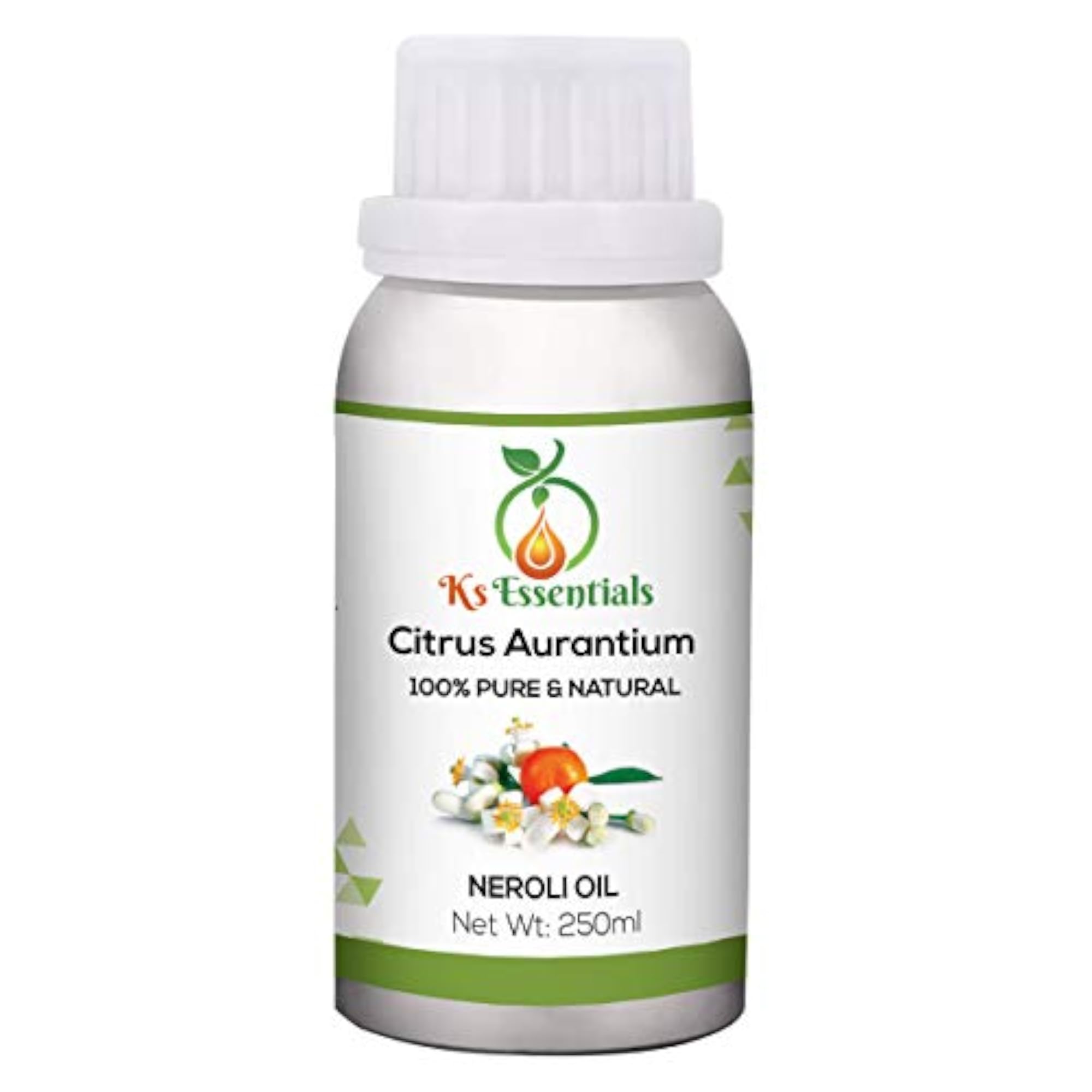 100% Pure Neroli Essential Oil Natural & Undiluted 250ml