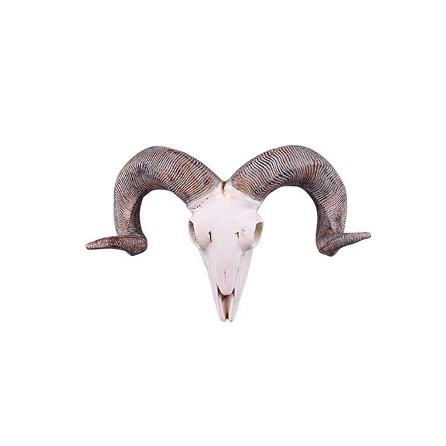羊の頭部彫刻 壁掛け用ヴィンテージ羊頭壁掛け装飾 樹脂北欧風インテリア装飾 羊の頭部彫刻 壁掛け用ヴィンテージ羊頭壁掛け装飾 樹脂北欧風