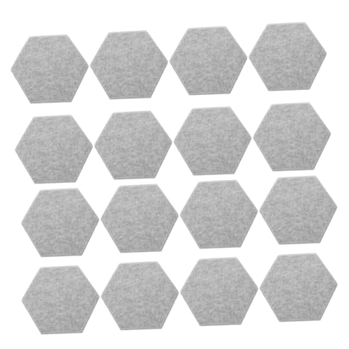 SHOWERORO 12pcs Acoustic Panels Soundproofing Board para Reducción de Ruido Diseño Absorción Material para Estudio Oficina y Uso en Casa Plateado Gris miniatura 1