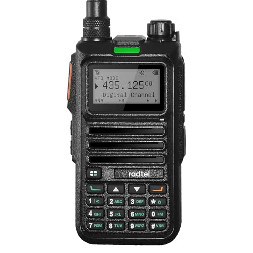 Radtel RT-4D DMR Radio 1024 Channels Walkie Talkie, Dual Band Dual