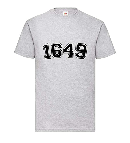 T-shirt pour homme gris XXXL coupe ample qui ne serre pas la taille