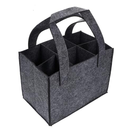 1 Pezzi Borsa Portabottiglie Vino in Feltro, Borsa per Bottiglie,
