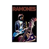 AHSEOIWRJH Ramones Poster, Vintage-Druck, Wandkunst, 