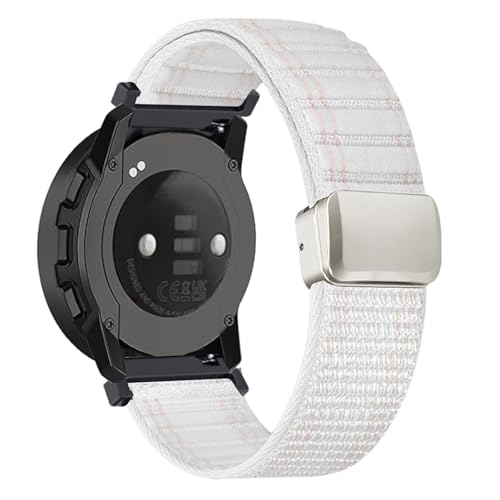 Nylon Correa de Reloj para Suunto Ambit 3 Correa, con Hebilla Magnética Ajustable Elástico Nailon Trenzado Suave Banda Deportiva de Repuesto Compatible con Suunto Ambit 3 Run Pulseras (5)