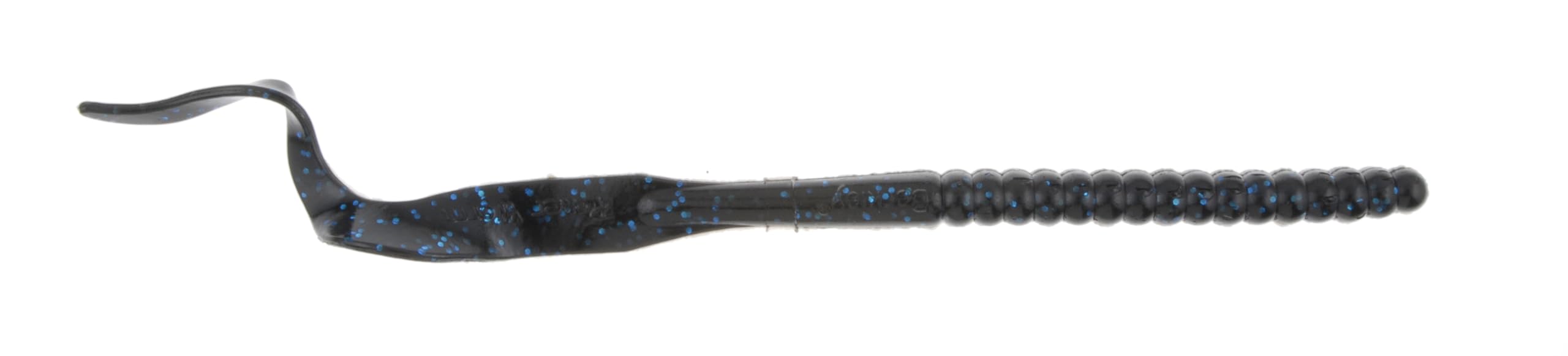 PowerBait Power Worms Black Blue Fleck 10in | 25cm