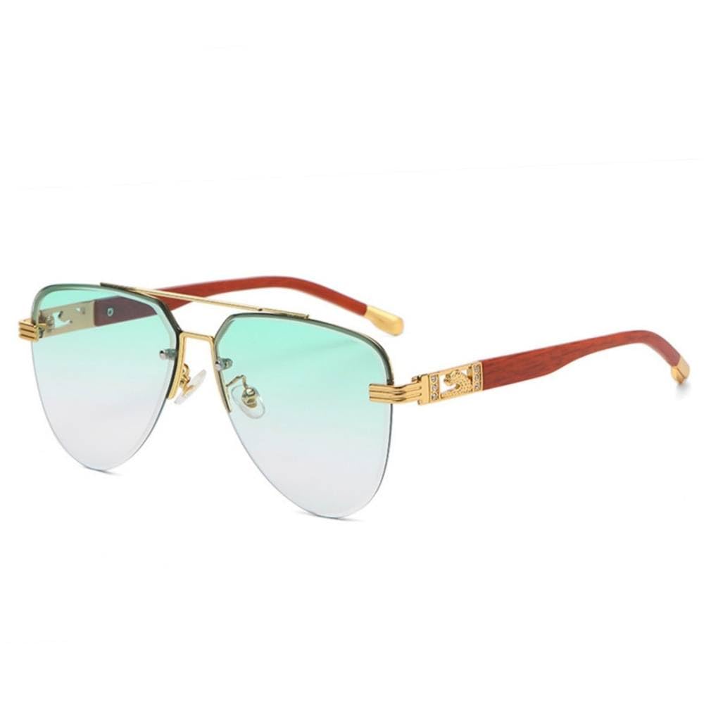 Gafas de sol sin montura vintage MUTYNE para festivales de moda y paseos de verano al aire libre 7