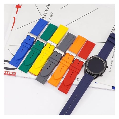 Bracelet en silicone 20mm pour running et quotidien Active 2