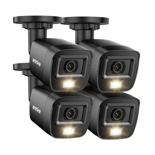 ANNKE 4-Pack 1080P Security Cameras