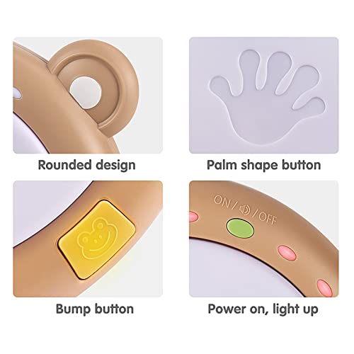 Baby Musical Toy, TUMAMA Electronic Drum Instruments with Light and Sound, Early Educational Development Songs Gift for Infants, Toddlers, Boys, Girls - Thumbnail 3